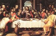 JUANES, Juan de The Last Supper sf oil on canvas